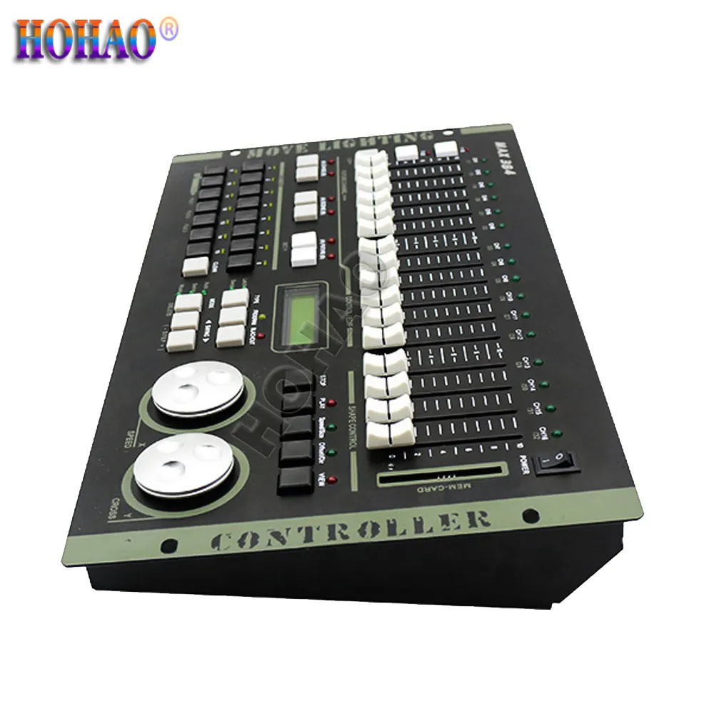 2021HOHAO MAX 384 DJ Controller Super Pro512 Lighting Console Moving Head Beam DMX512 PAR LIGHT Dimning Top Quality Fast Frakt