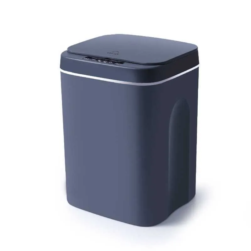 12 14 16Lインテリジェントゴミ缶自動センサーダストビン電気廃棄物ビンホームゴミ用ゴミ211026300N