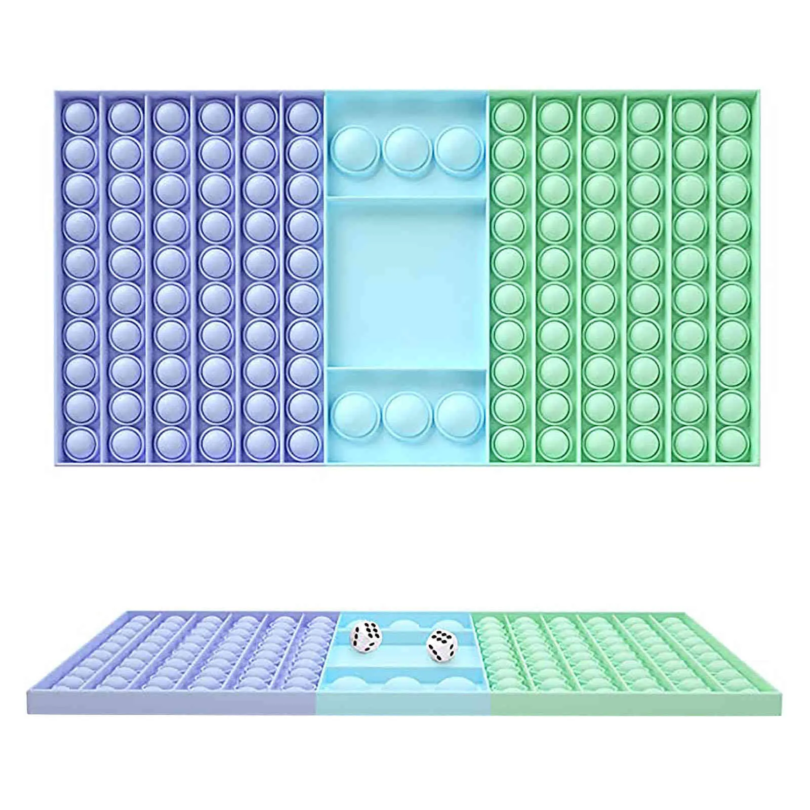 Ny stor storlek Fiet Toys Push It For Schoolbag Board Pendant Adult Stress Relief Toy Pit Family Table Games80385956504843