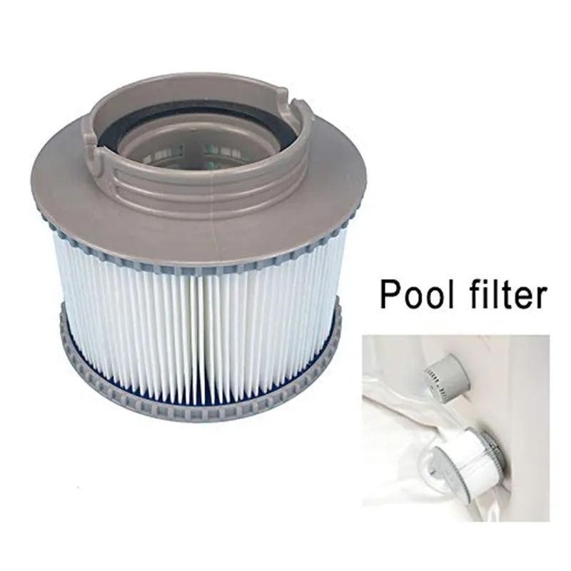 Paquete de filtros de repuesto MSPA, bañera inflable para mantener limpio, cartucho de filtro de agua T200805345B, 8 Uds.