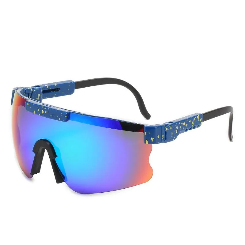 Солнцезащитные очки 46900 Негабаритные спортивные езды на велосипеде Ski Outdoor Polarized Men Men Women Shades UV400 Vintage Glasses295p