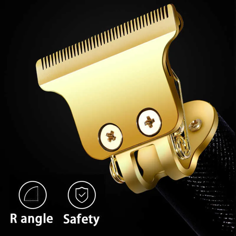Elektrisk rakapparat Razor Men's Beard Trimmer Hair Clipper Face Razor för ansiktsrengöring T Typ Blad Clipper P08173785207