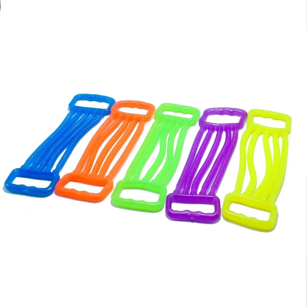 Kinder-Armstrecker für Kinder, verstellbar, Stretch, Brust-Expander, buntes elastisches Spielzeug, Sport, Workout, Fitness-Seil H310014477574