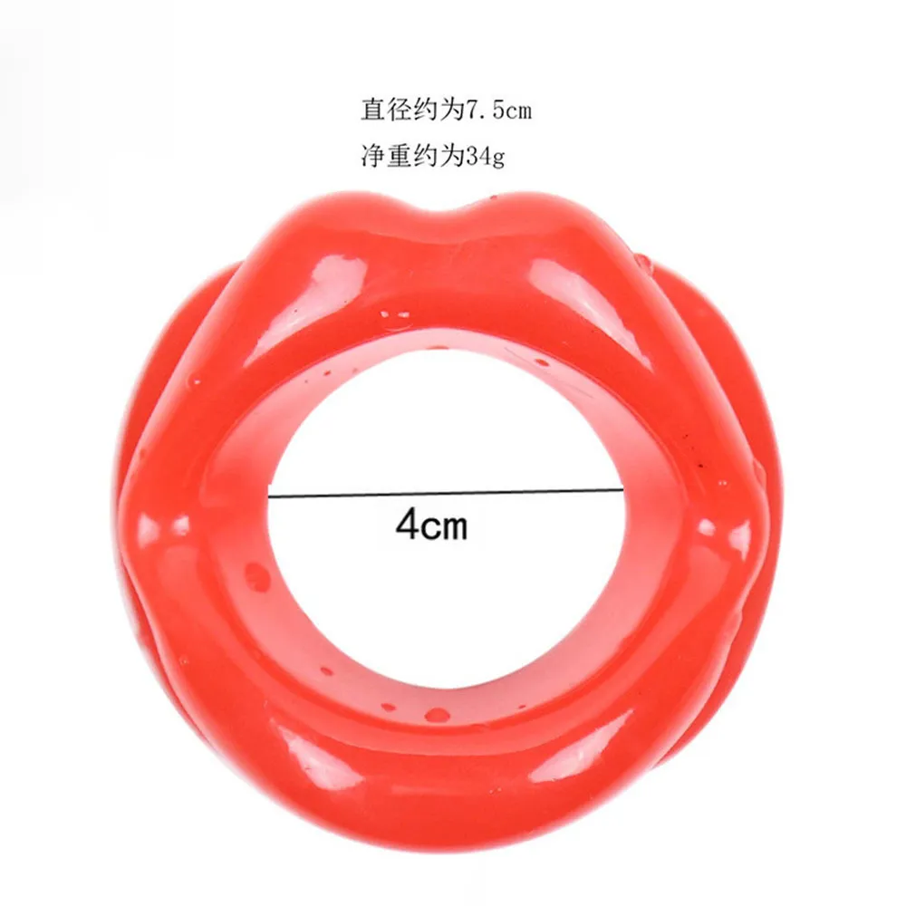 Produits pour adultes esclave Silicone lèvres O Ring bouche ouverte Gag Oral fétiche Bdsm Bondage contraintes jouet érotique pour les Couples 2107226650186