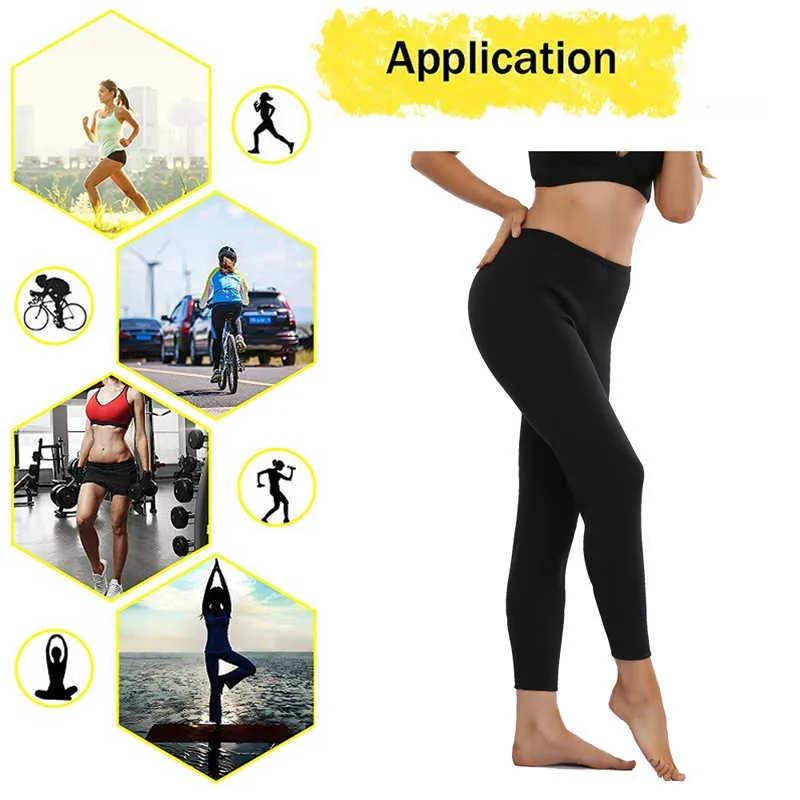 SEXYWG Waist Trainer Slimming Pants body shaper sauna pant Slim Leggings Shapewear Weightloss Tummy Control Belly Wrap