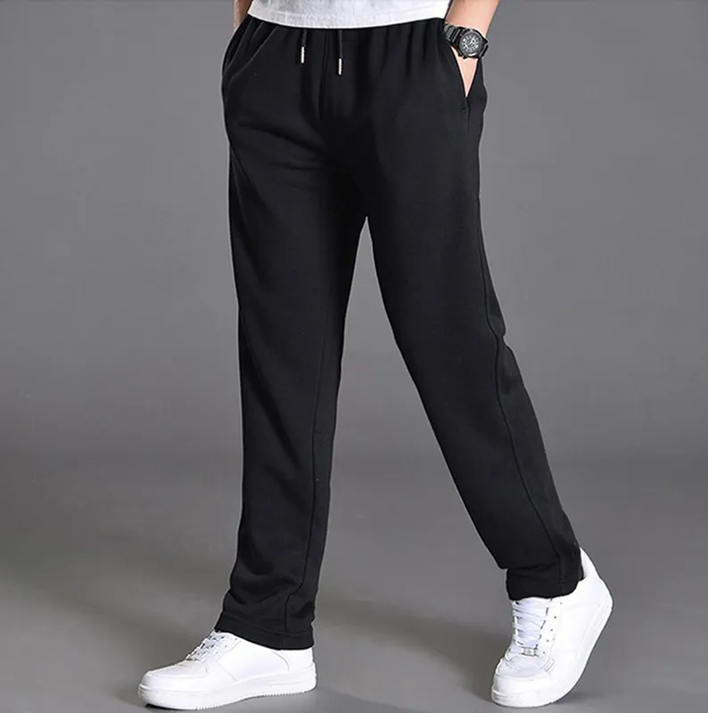 Sweatpants homens corredores de algodão esportes esportes calça jogging calças plus tamanho 5xl 6xl 7xl sportswear roupas casuais primavera 220311