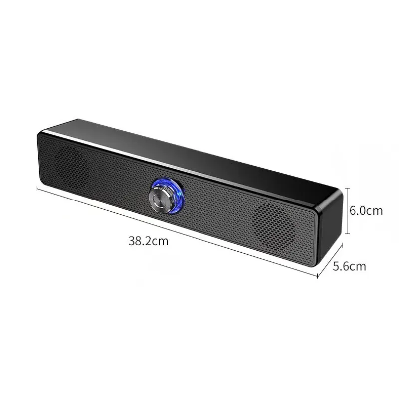 HiFi Wireless / Wired USB Bluetooth-kompatibla högtalare Kolumn Stereo Bass Sound Bar Subwoofer Computer Laptop Hemteater