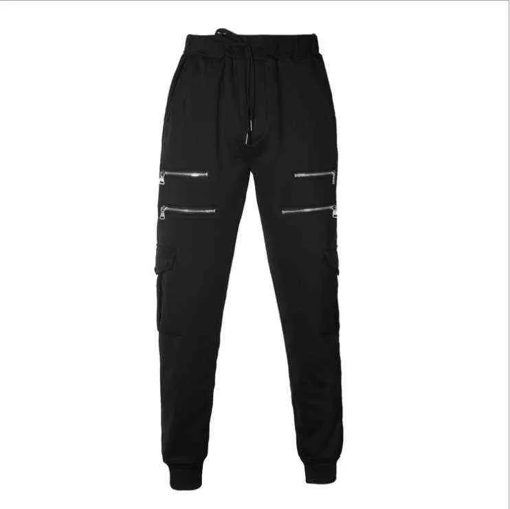 2021 Fashion Camo Pants New Men's Camouflage Overalls Jogger Pants Sweatpants Trousers H1223