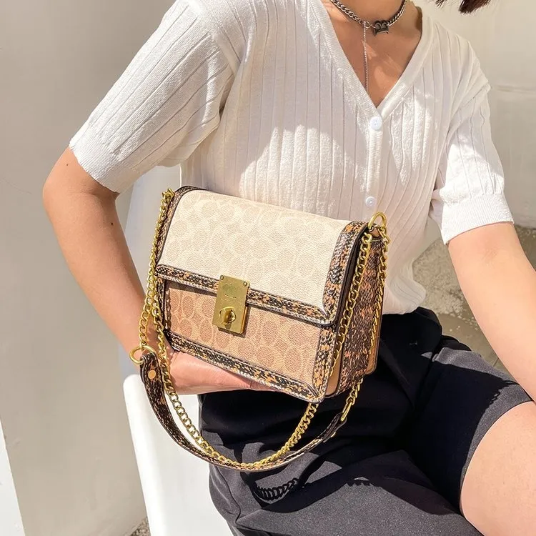 Leather Handbags Chain Bag Women Luxurys Fashion Designers shoulder Bags Female Clutch Classic High Quality Girl