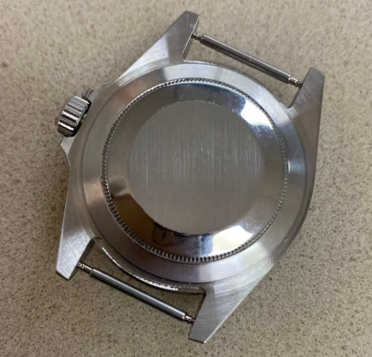 Reparatie Tools Kits 40mm Stalen Horlogekast Met Aluminium Bezel Voor 8215 8200 8205 2813 Beweging Saffier Crystal275a
