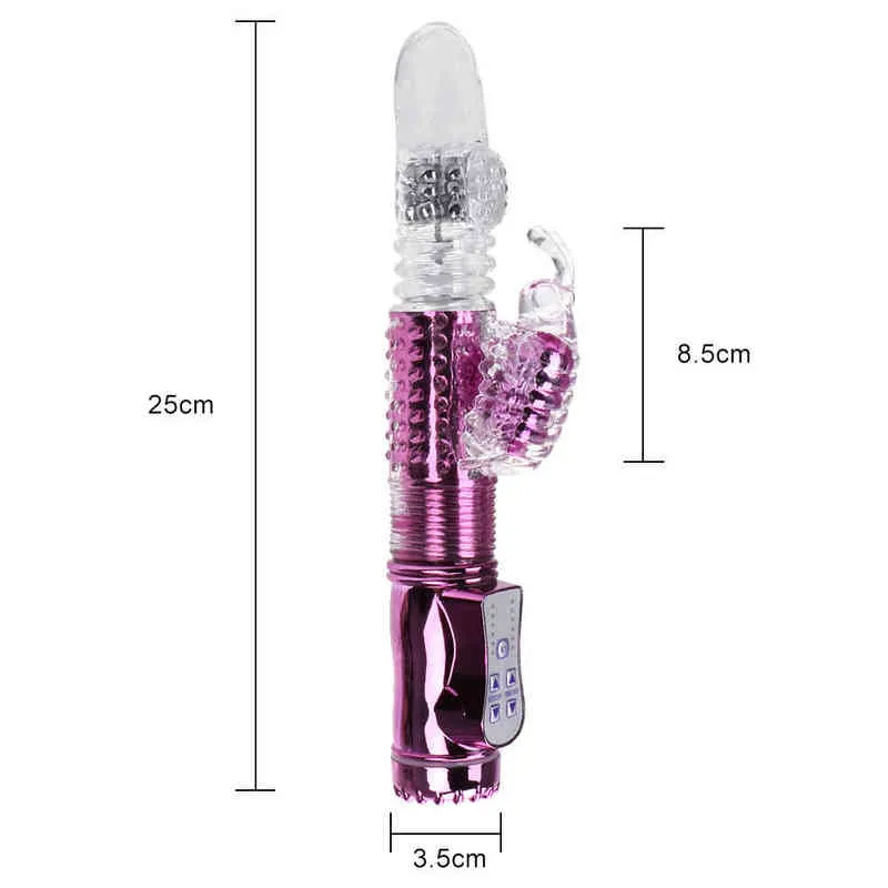 Nxy vibrateurs sexe rotation baguette godes pour femmes Clitoris vagin Plug Anal jouets femme masturbateur Machine adultes produits boutique érotique 1220