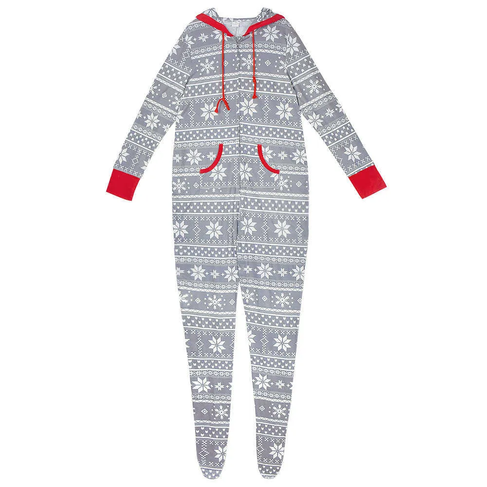 Tenues de famille de l'année vêtements assortis pyjamas de Noël costume ensembles Xmas femmes homme parent enfants vêtements de nuit enfants vêtements de nuit 210713