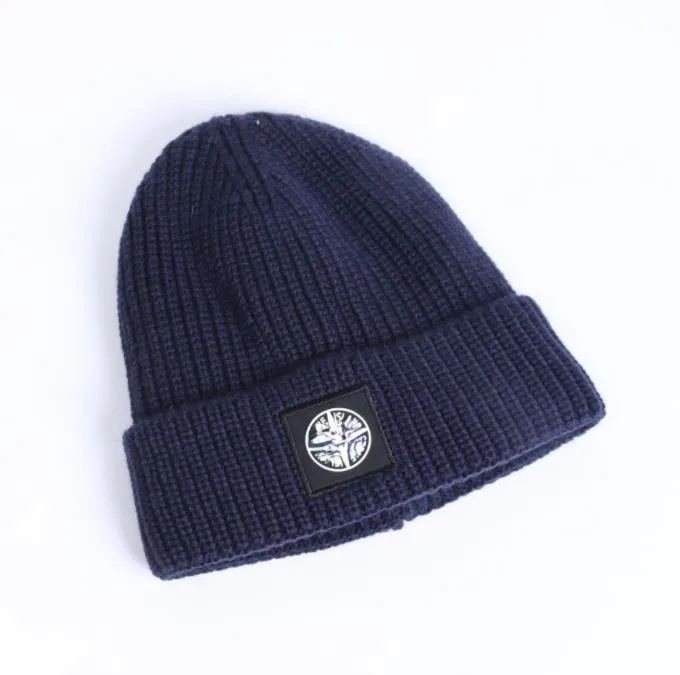 Cappello lavorato a maglia coppie di peluche Cappello di lana caldo il tempo libero autunnale e invernale di lusso