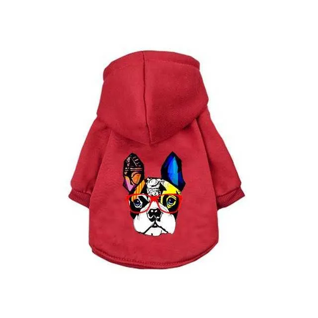 Abbigliamento cani Costume da Bulldog francese Tuta da esterno Chihuahua Pug Abbigliamento animali domestici cani di piccola taglia e taglia media