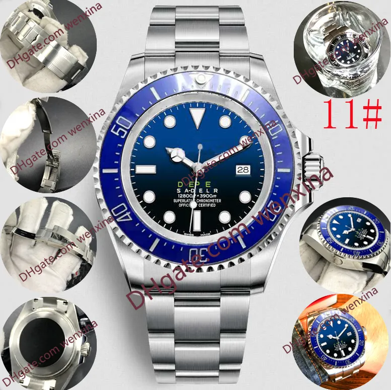 Best Quality Men watch Ceramic Bezel 44mm Stanless Steel Automatic High Quality Business Casual Mens Watch Waterproof Wristwatches