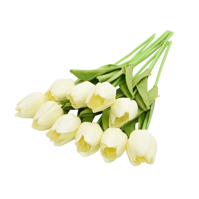 TULIP Artificial Flower Real Touch Artificial Bouquet Fake Flower For Wedding Decoration Flowers Home Garen Decor2518574