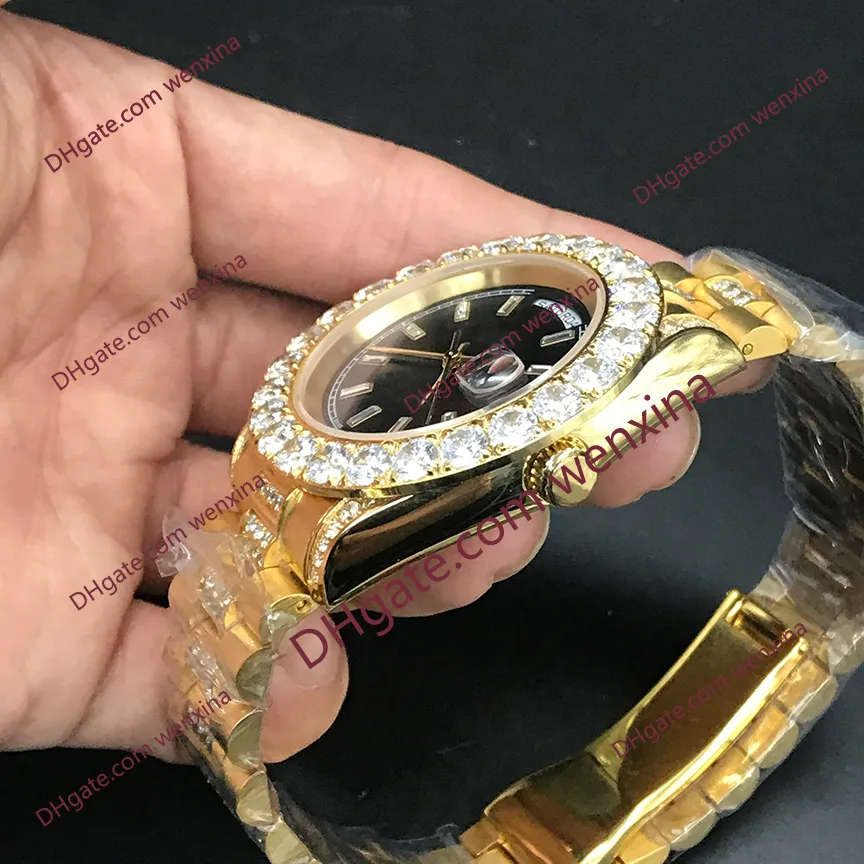 1 couleur de haute qualité Diamond Watch 43 mm HETES MONTES ROMAINES LETTRES ROMAN CLUSÉ MONTRE DE LUXE 2813 ACTEUR ACTEUR ATTALPHERS WR6425019
