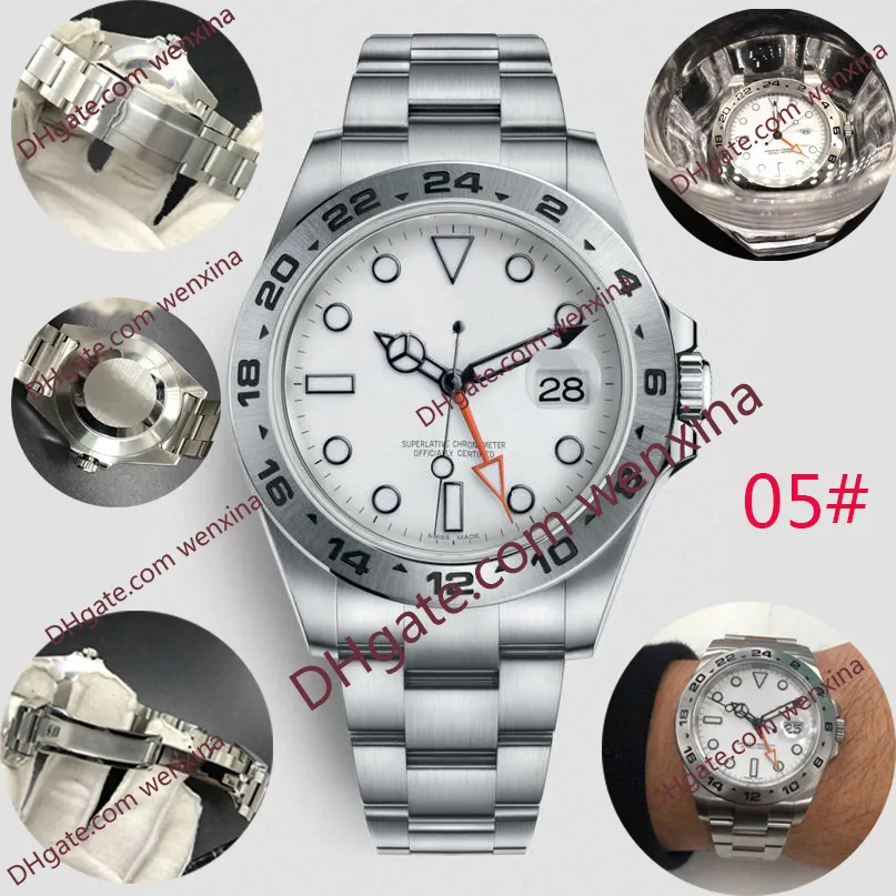 Relógio masculino de 20 cores de alta qualidade 42 mm Mecânico automático 2813 Relógio de aço inoxidável montre de luxe super luminoso Relógios masculinos à prova d'água