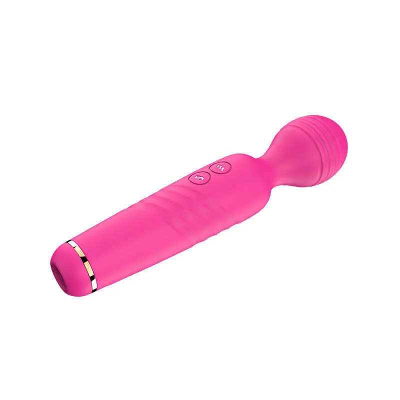 NXY Vibrators Women's non insertion AV massage vibrating stick sex toy beauty sucking second women's interest masturbation products 0222