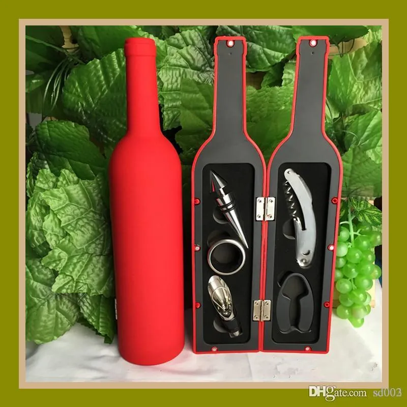 Wine Bottle Shape Openers Practical Multitools Corkscrew Novelty Gifts For Fathers Day With Box Kitchen Accessories 16 8fh ZZ