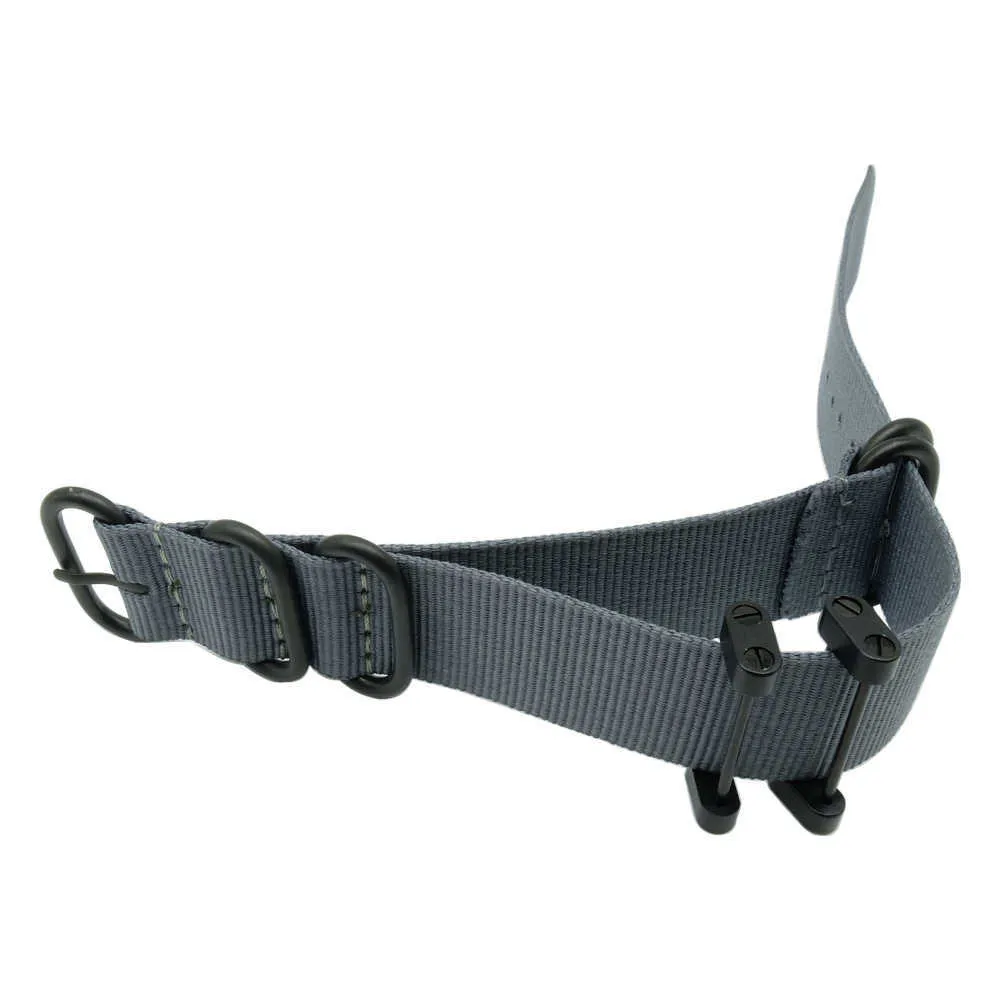 För Suunto Core för not G10 Militär Zulu Heavy Duty 5 Ring Nylon Diver Watch Strap Band Bracelet Adapters Kit och Verktyg H0915