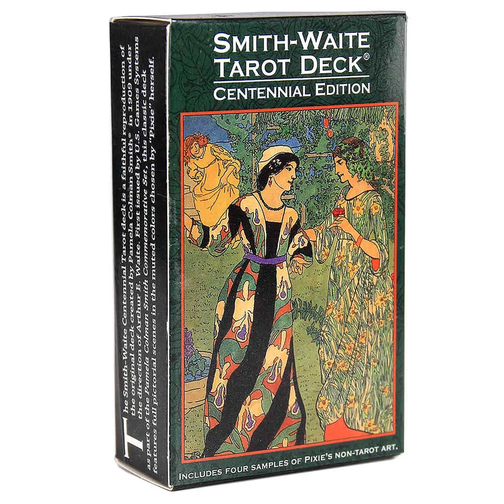 Smith Waite Centennial Deck Tarocchi principianti Gioco di carte Divinazione luce vedi Oracoli Originale FULL size Classico