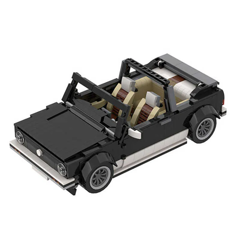 Moc映画車の数字子供のためのモデルのおもちゃ子供たちの贈り物教育創造者の組み立てビルディングブロックスーパーカー映画モデルQ0624