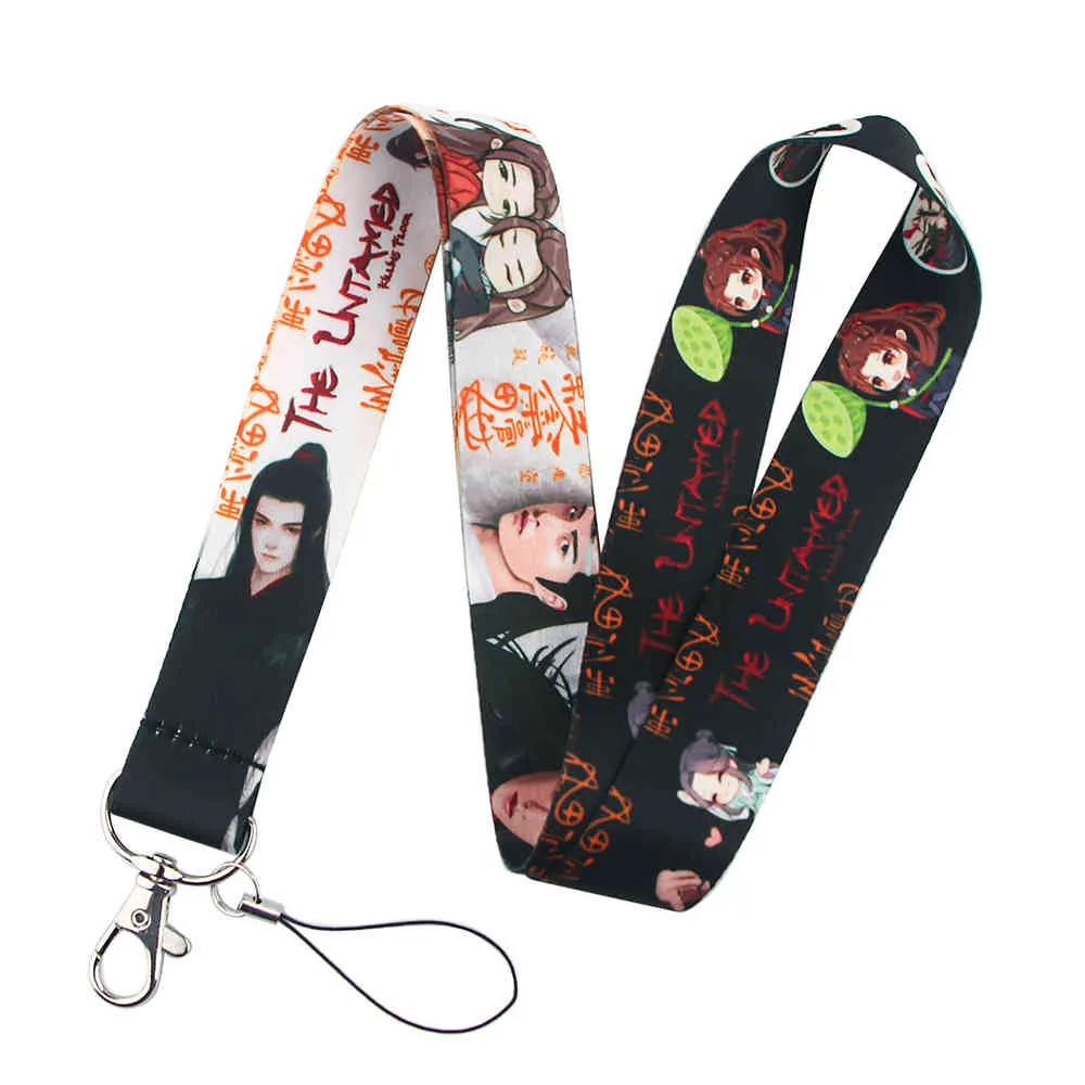 J2198 TV Show keychains women Lanyard for key badge ID Mobile Phone Rope Lanyards Neck Straps Accessories