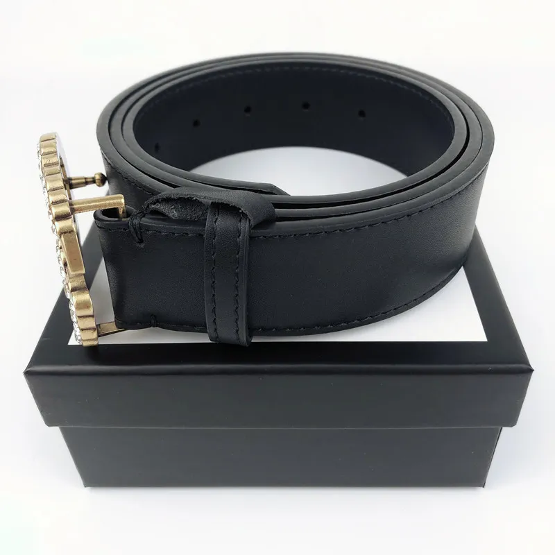 Haute qualité femmes hommes designers ceintures mode femme homme perle boucle ceinture classique ceinture décontractée largeur 3 8 cm avec boîte235K