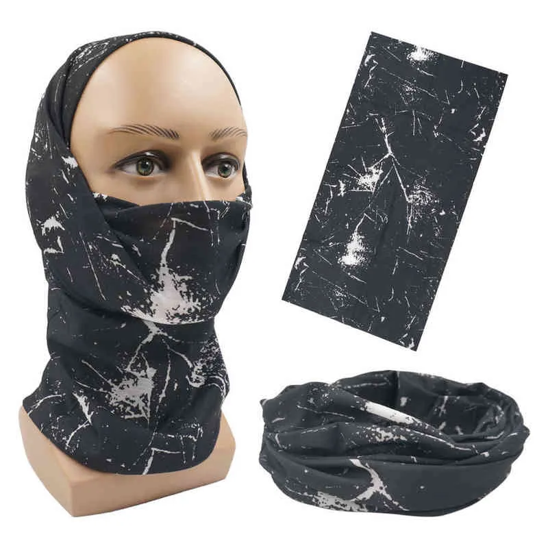 Unisex Elastic Head Face Pescoço Gaiter Tubo Bandana Lenço De Poeira Bandana Meia Rosto Lenços Ao Ar Livre Acessórios de Ciclismo Y1229