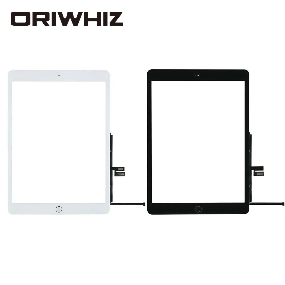 För iPad 7 10.2 tum A2197 A2200 A2198 pekskärmsdigitizer glaspanel med tejp