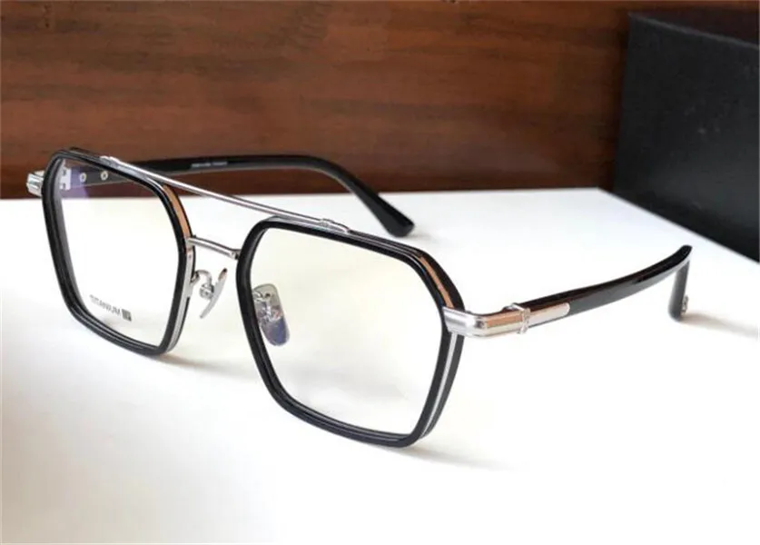 Verkoop van retro optica brillen 5225 vierkante titanium frame optische bril veelzijdige eyew royale stijl topkwaliteit wit288l