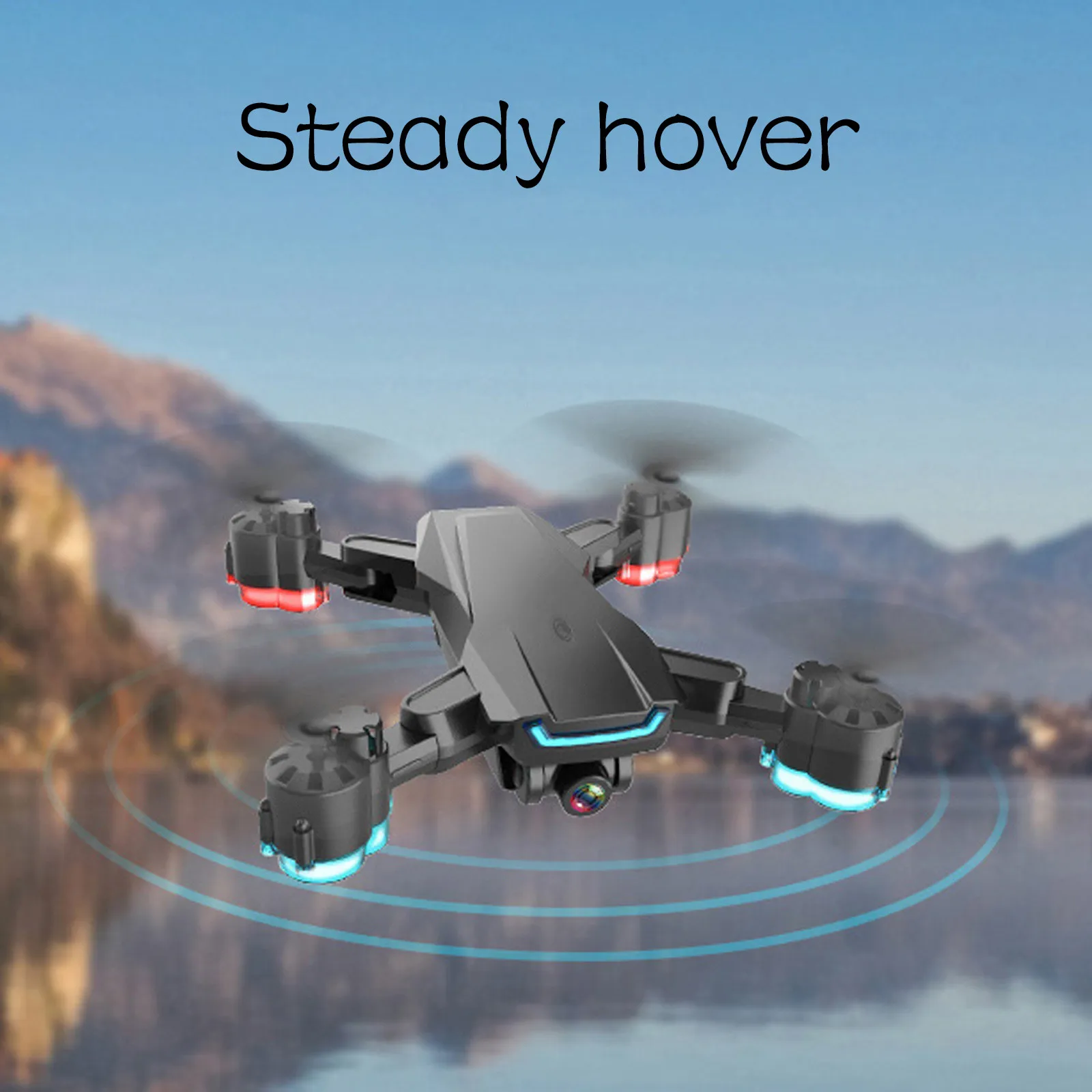 NEUE RC Drohne HD Weitwinkel Kamera WiFi fpv Quadcopter Dual Kamera 1080P 4K Feste Höhe Mini Edron hubschrauber