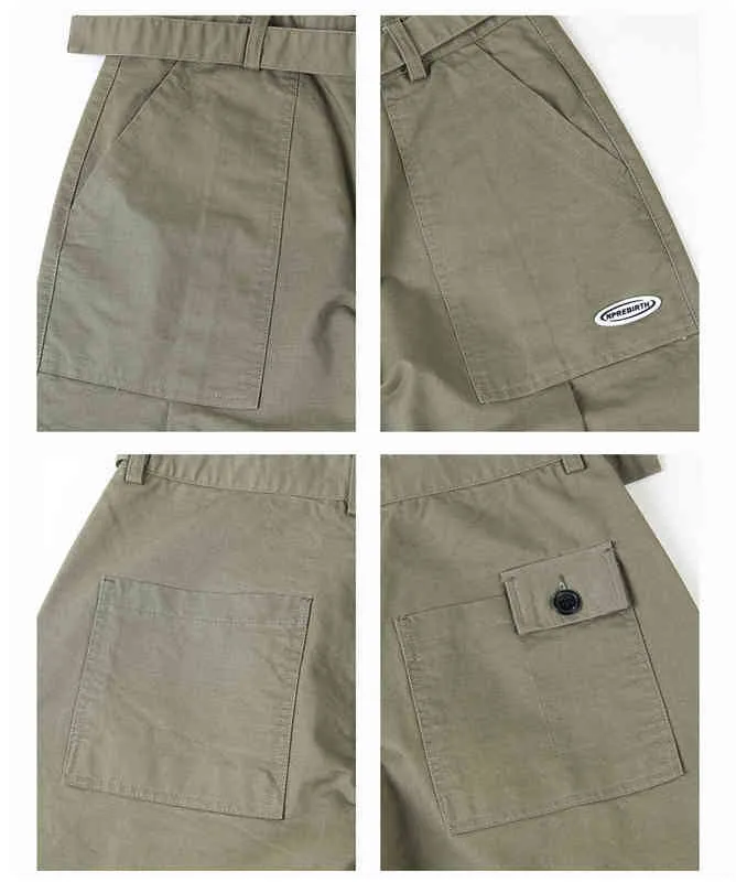 Pantalones Vintage Gurkha con cinturón para hombre, estilo Safari, informales, de Color sólido, pantalones militares, pantalones de trabajo para hombre, pantalones de fatiga para hombre H1223