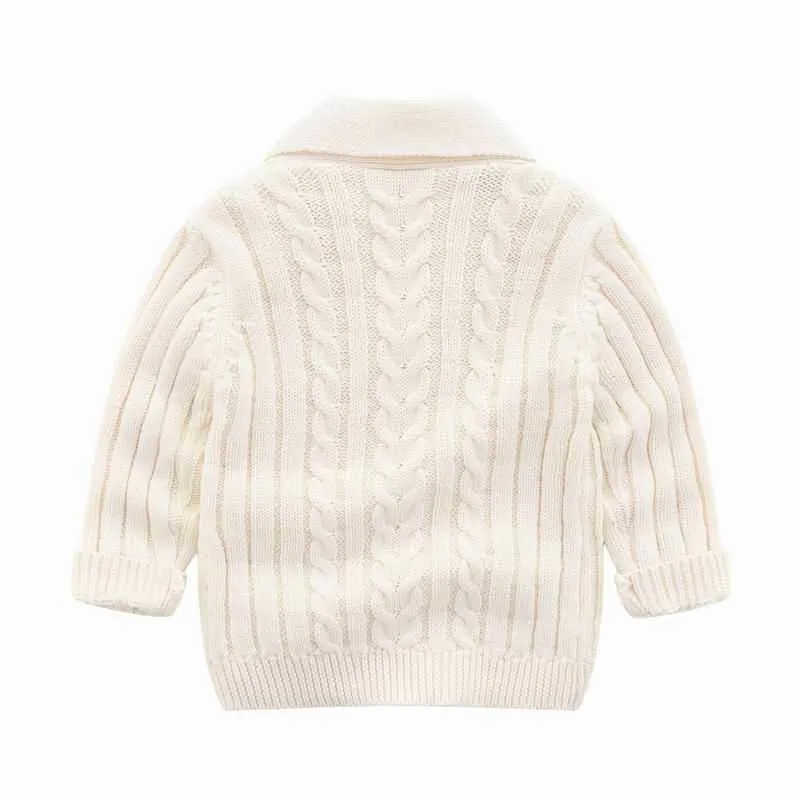 Pull d'automne et d'hiver pour bébé garçon à manches longues, cardigan en tricot, vêtements d'extérieur pour enfants, vêtements d'automne 0-3T E7031 210610