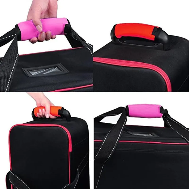 Couvercle de protection de la poignée de poussette à bagages en réseau néoprène Grip Soft Identificateur