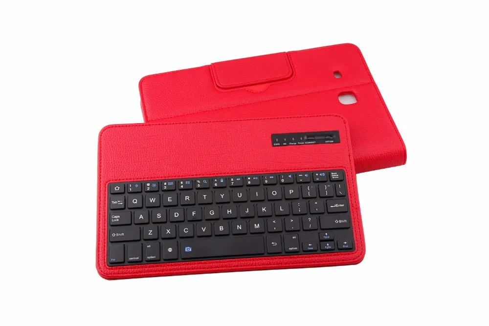 Detach Wireless Bluetooth Keyboard Case Cover for Samsung Galaxy Tab E 9.6 SM-T560 T560 T561 T562 with Screen Protector Film Pen