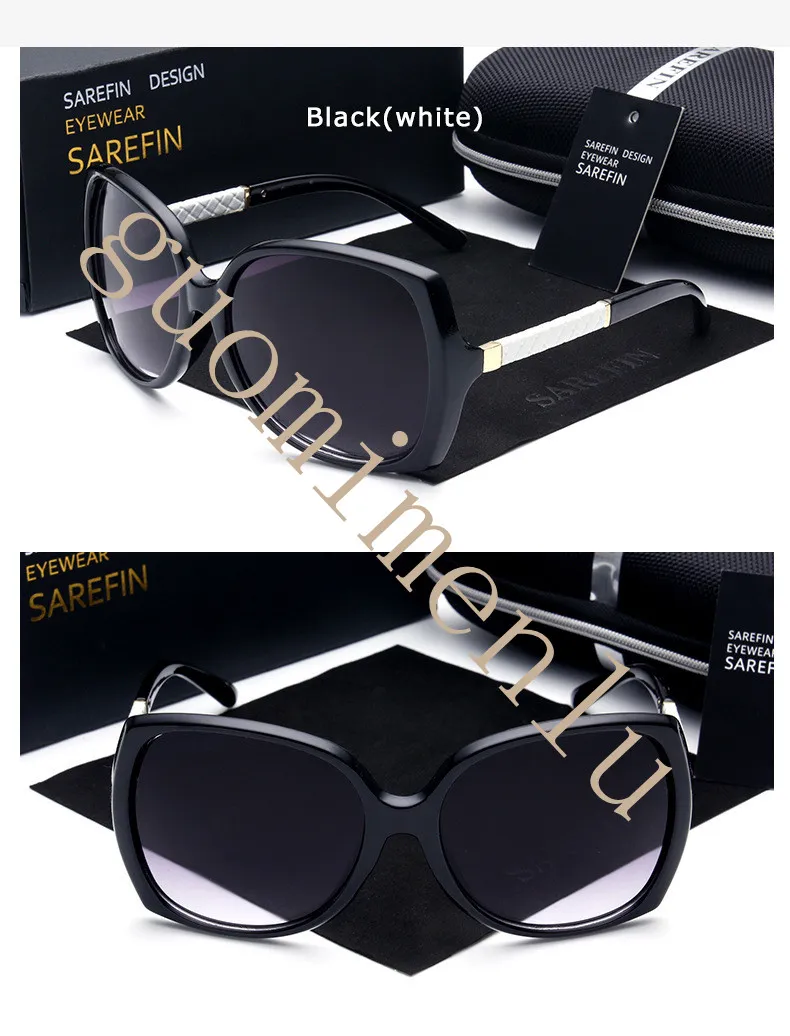 Fashion de haute qualité Vintage UV400 Femmes Brand Designer Womens Sunglasses Lunettes Sun Sun With Case et Box 2351