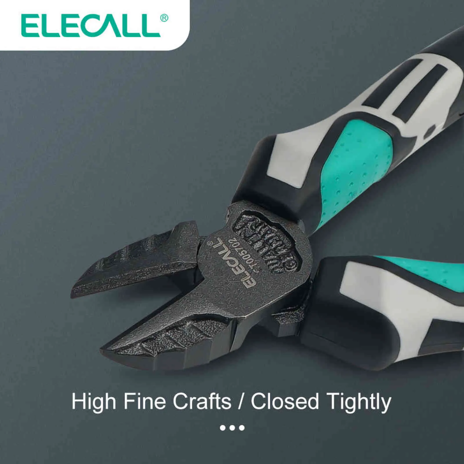 ELECALL Wire cutter pliers 6 7 Diagonal pliers cutting nipper wire stripper plier hand tools for cable cutters electri272H