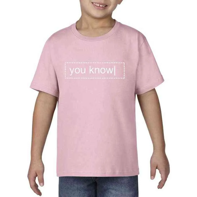 Kid's T Shirts Merch Brian Maps أنت تعرف طباعة الأطفال الربيع الصيف قصيرة الأكمام 100٪٪ أزياء تي شيرت قمم بوي تيز G1224