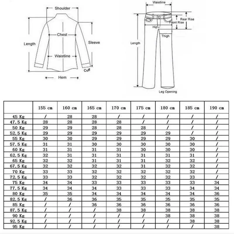 Pantaloni chino da uomo abiti da lavoro coreano streetwear pantaloni casual cotone nero slim fit dritto autunno primavera i 210603