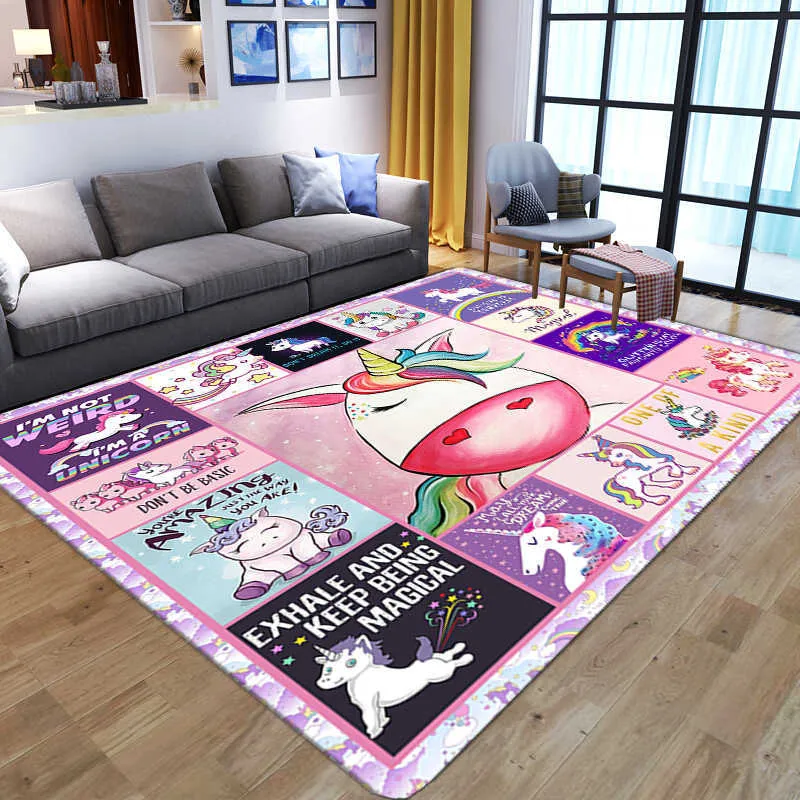 Cartoon 3D Anime Gamer Patroon Tapijten voor Woonkamer Slaapkamer Big Area Tapijt Kid Spelen Vloer Mat Child Game Groot RUG 210626