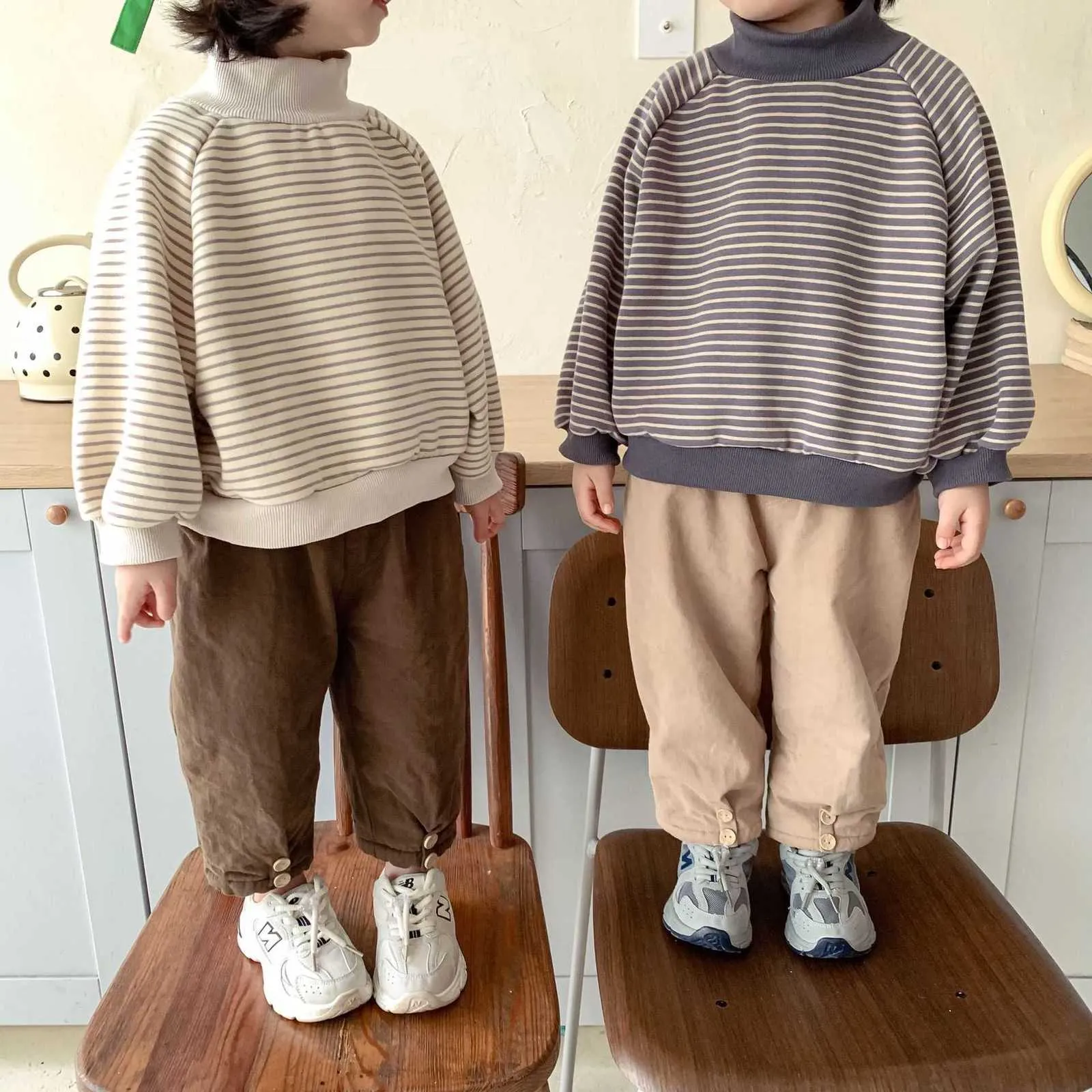 Jaqueta infantil acolchoada dupla face acolchoada de algodão para meninos e meninas short algodão 211025