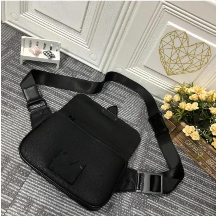 Newest S Lock Sling Waist Bags Women men Fashion Bumbag Shoulder Temperament Crossbody Fanny Pack 21X15X5CM231Q