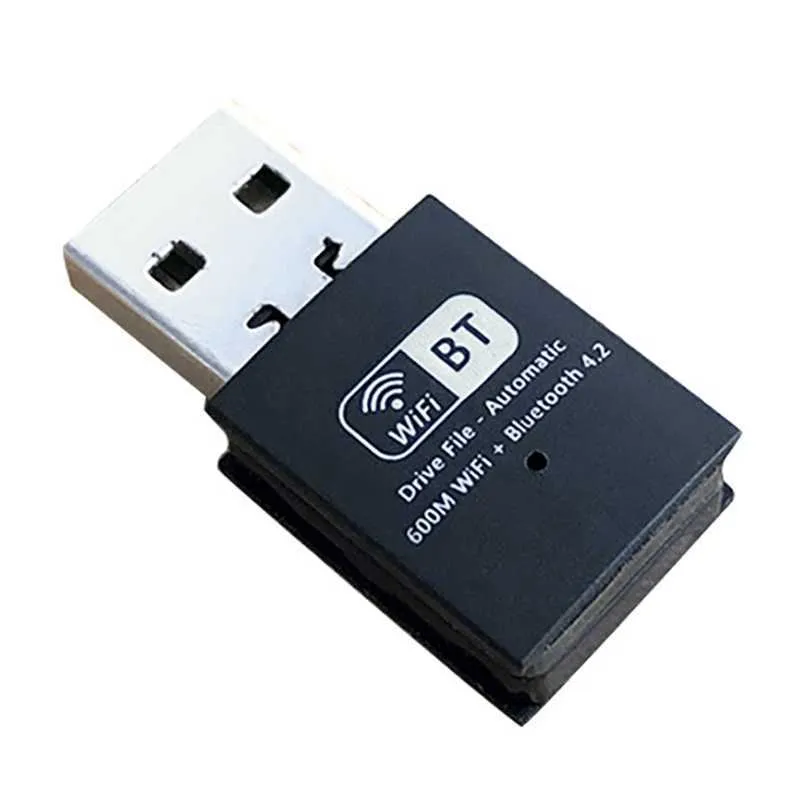 600m Mini USB WiFi Adaptador Rede LAN Cartão para PC Wifi Dongle Dual Band 2.4G5.8G Sem Fio WiFi Receptor Desktop