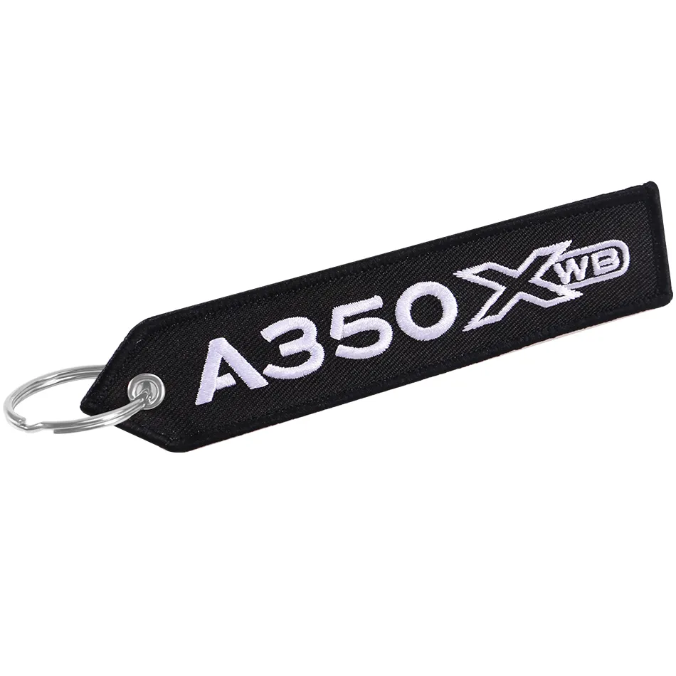MiFaViPa Fashion Trinket AIRBUS Keychain Phone Strap Embroidery A320 Aviation Key Chain for Aviation Gift Strap Lanyard Key Ring (10)
