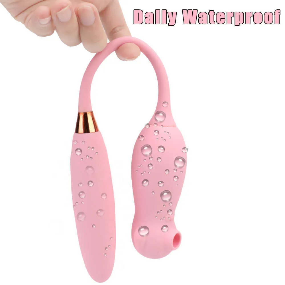 Articoli massaggi Punto G Stimolazione della vagina Vibrazione Uova vibranti Giocattoli sexy donna Multifunzione Succhiatore Vibratore Clitoride Capezzolo Ventosa