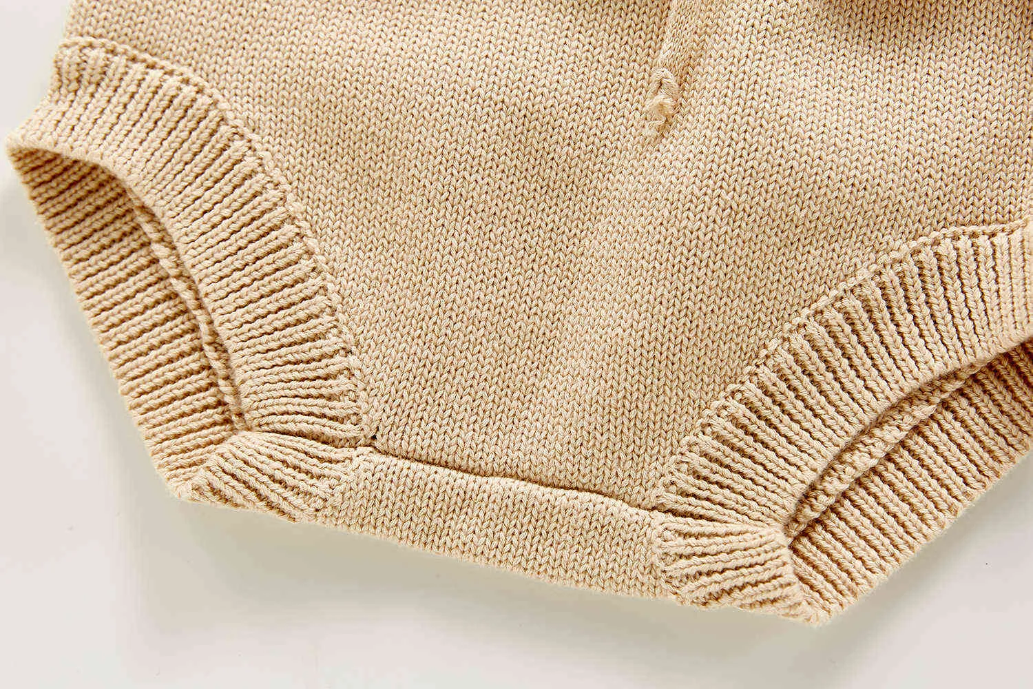 pantalon de pain à volants pour filles short en tricot coton doux bébé 210702