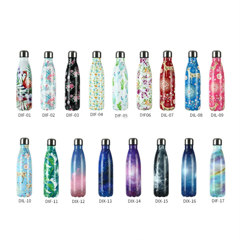 17 oz Stainless Steel TripleLayered Vacuuminsulated Water Bottle 500ml sports cooler bottle1098434