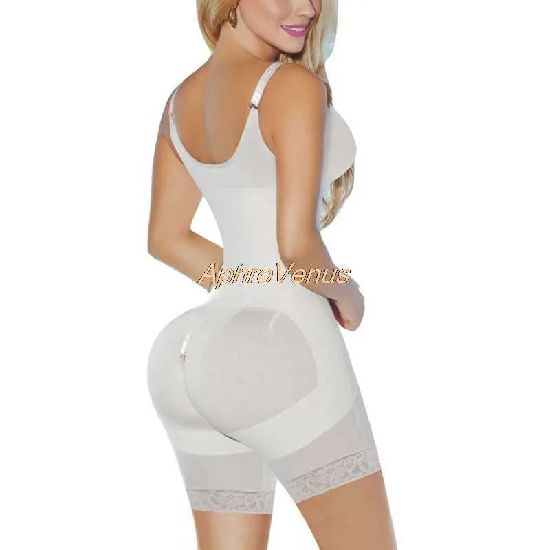 Body Shaper Donna Dimagrante Shapewear Guaina Con apertura sul cavallo Overbust Corsetto Vita Trainer Gaine Bodyshaper completo con Butt Lifter